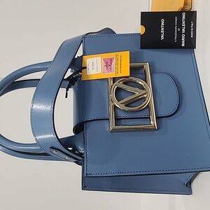 SALE! ✅ Valentino Aimee Super V Leather Top Handle Bag ✨ NWT + DUST BAG